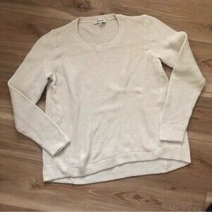 Madewell Cream long Sleeve Sweater M